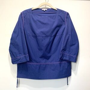 Frances Valentine Carly poplin cotton top